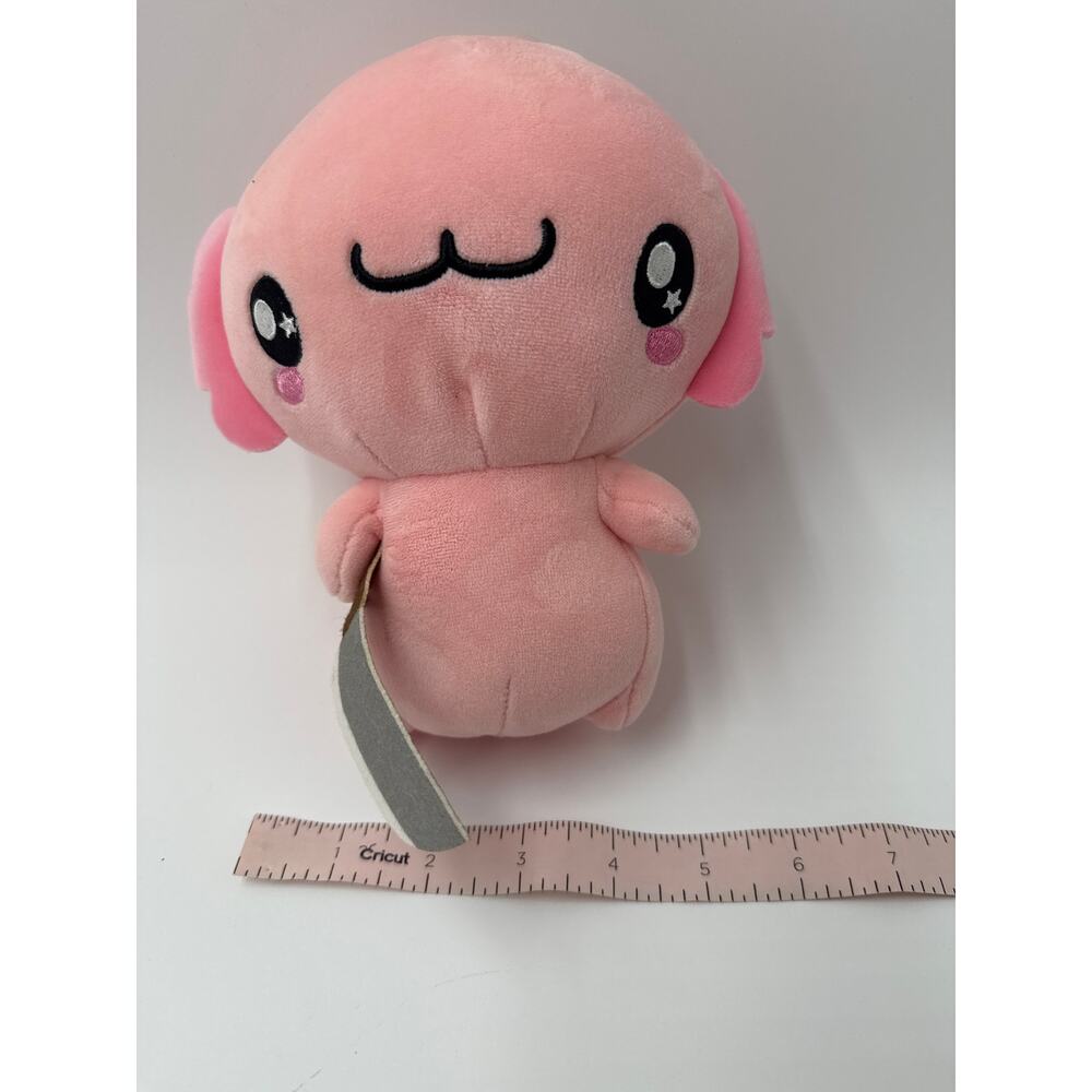 Hot Topic Pink Axolotl Plush Holding pretend Knife Kawaii Salamander Plush Toy